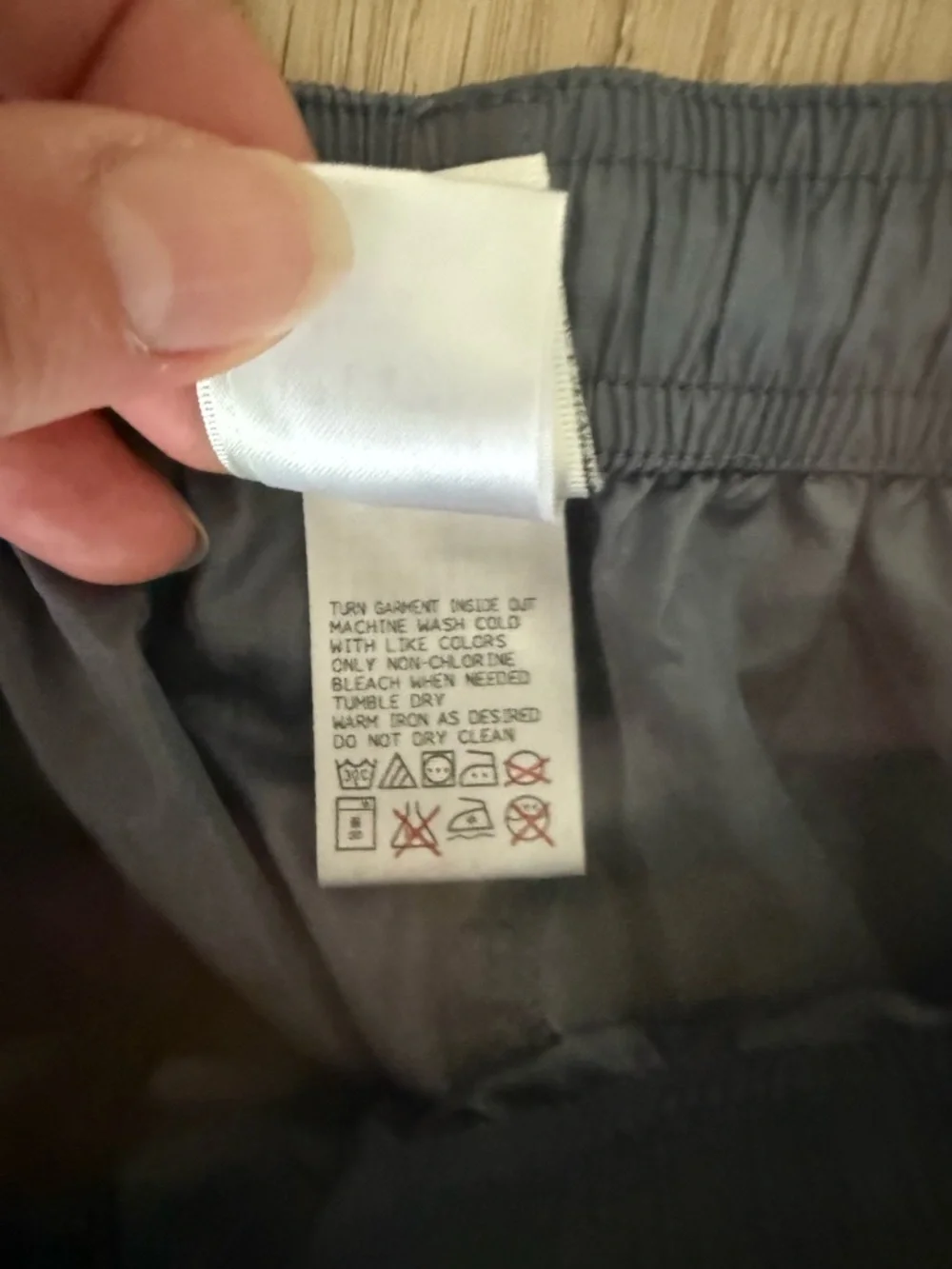 Vintage 90’s The North Face Logo Gorpcore Gray Windbreaker Pants Outdoor